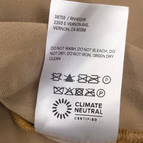 Reformation Brisbane Velvet Slip Mini Dress in Gold - Picture 10 of 11